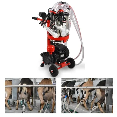 Melasty Trolley Type 25L Single Bucket Goat Milking Machine